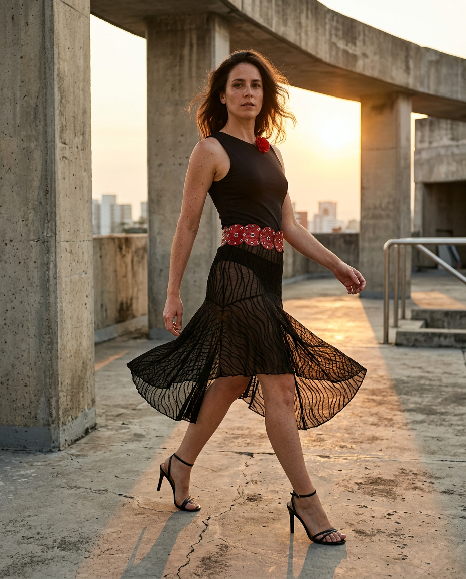 Pollera/Top Tamara 2 en 1