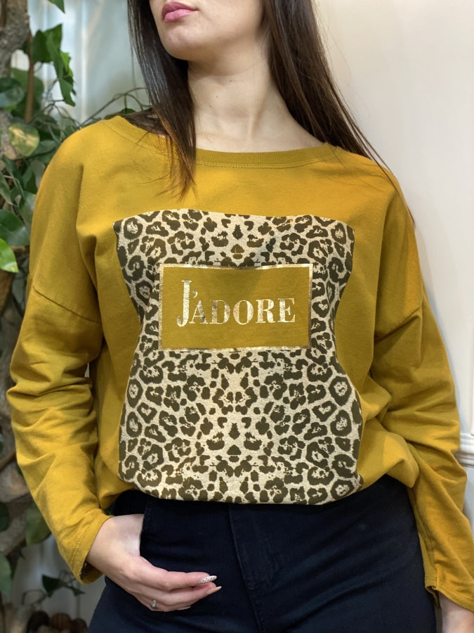Buzo Adore Animal Print en Algodón Suave