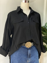 Camisa Flora en Lino