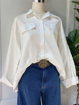 Camisa Flora en Lino