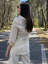 Camisa Leigth en Broderie