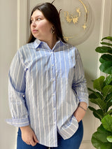 Camisa Lorena en Poplín Milrayas