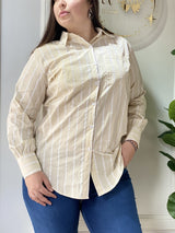 Camisa Lorena en Poplín Milrayas