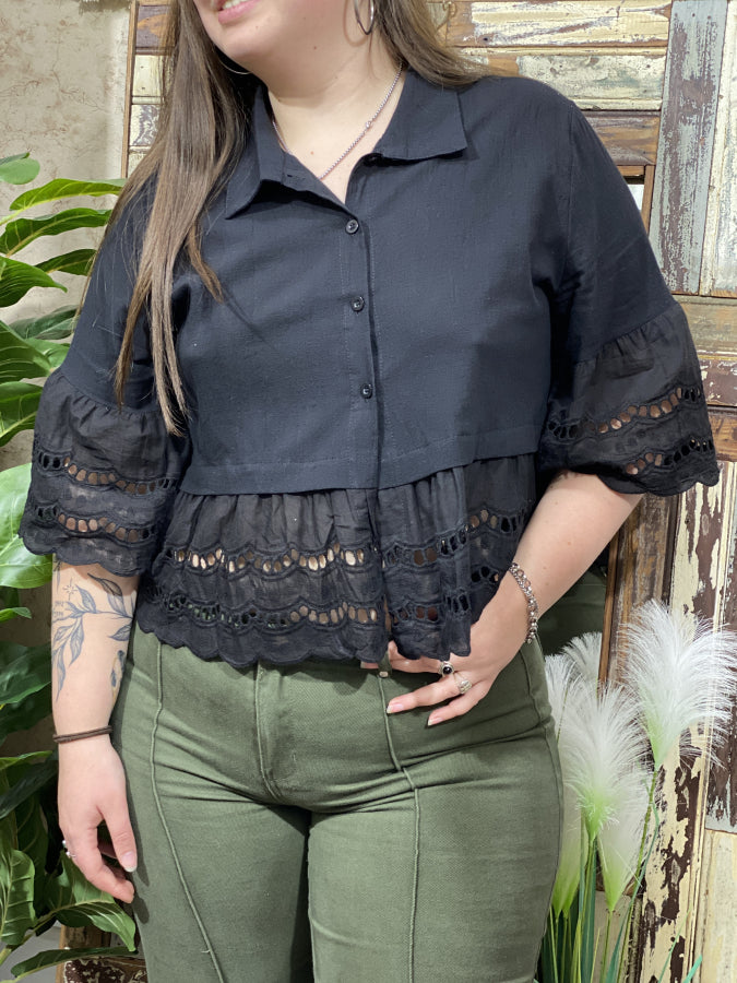 Camisa Sevilla en Algodón Carbón