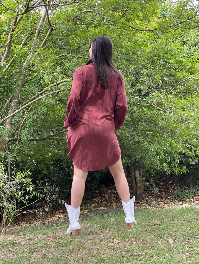 Camisola Mirabella en Algodón de Estopa a Rayas