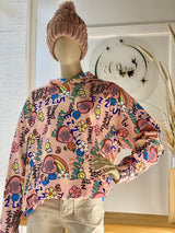 Canguro Bunny con Estampado Gráfico Pop Art