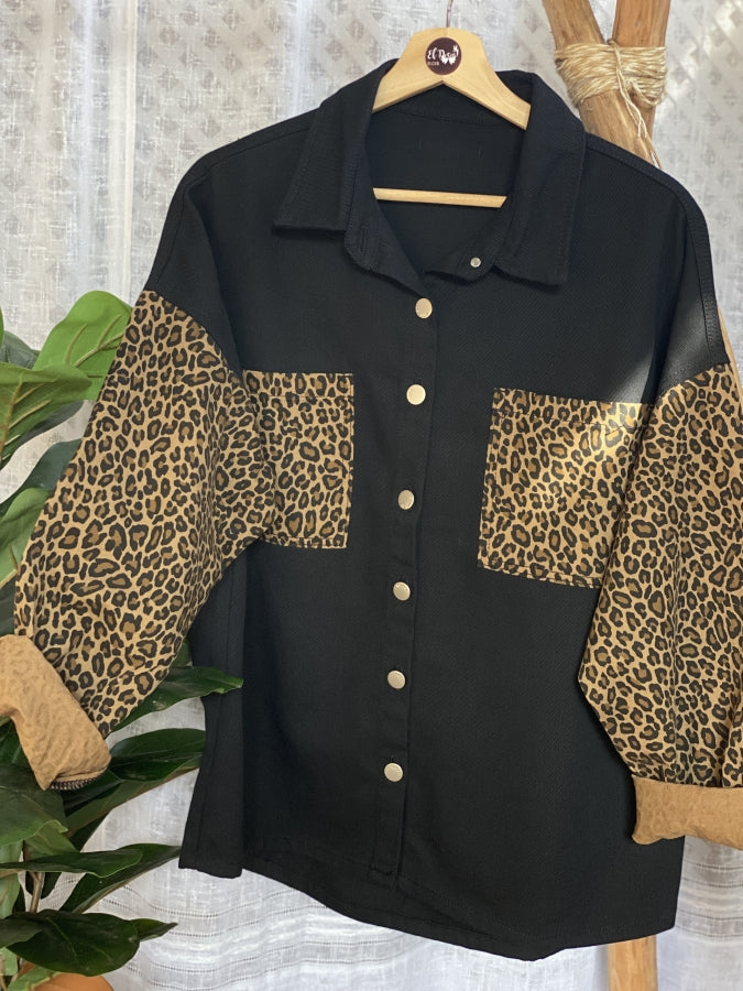 Maxi Camisa Carmela Ébano