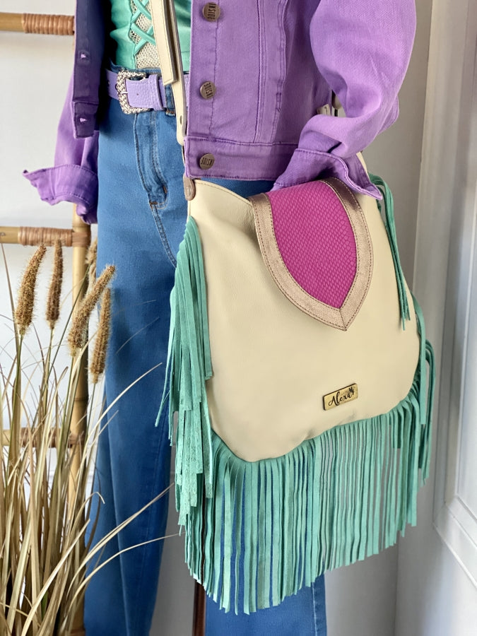 Morral en Gamuza Sharon