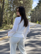 Chaqueta Anabeth en Muselina de Algodón Bordada