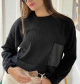 Suéter Florencia Estampado Espiga Estilo Oversize