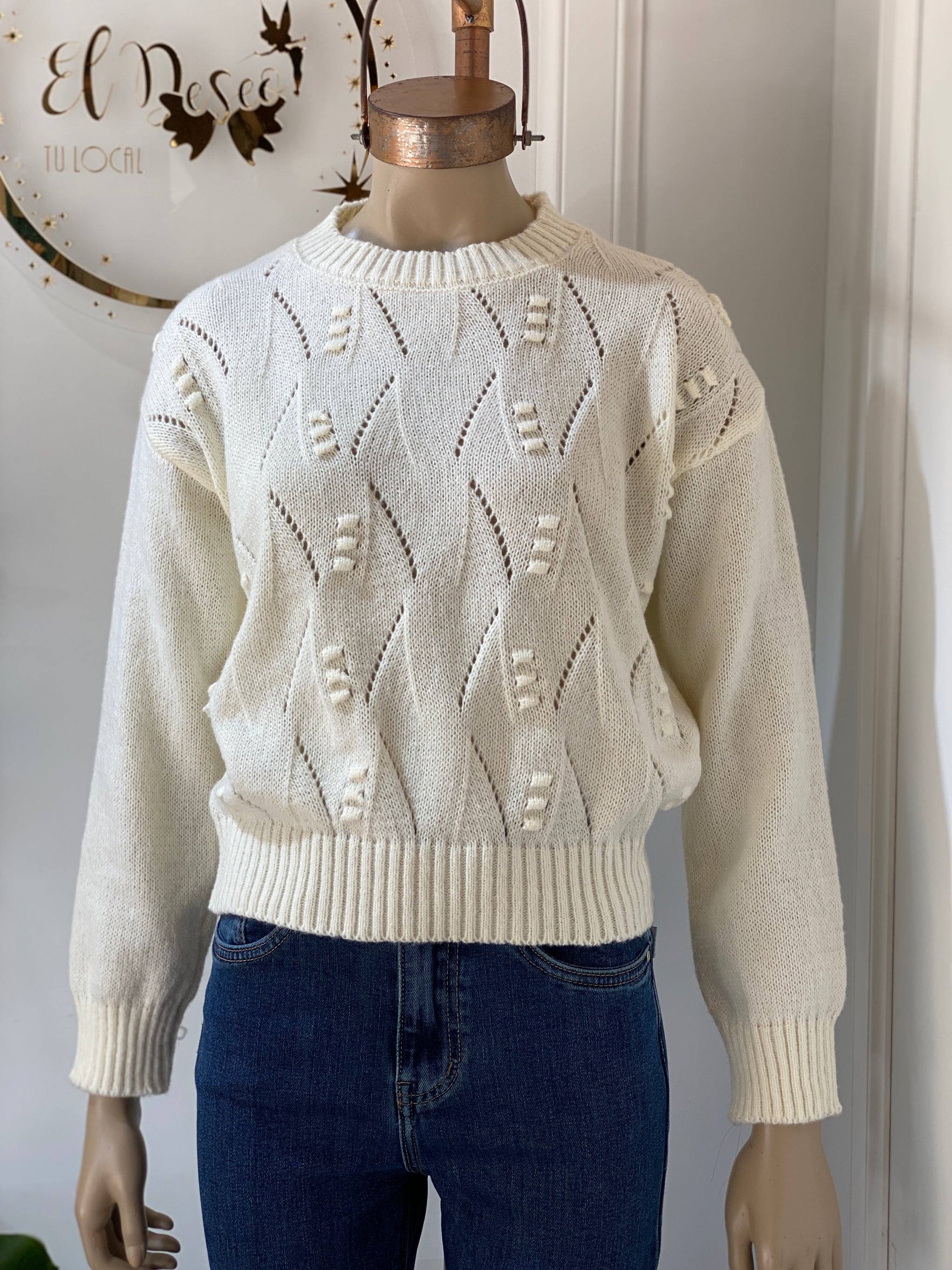 Sweater Betty Tejido Calado