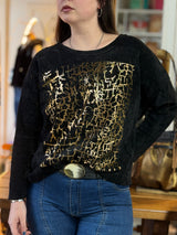 Buzo Paulette Chenille con Brillos