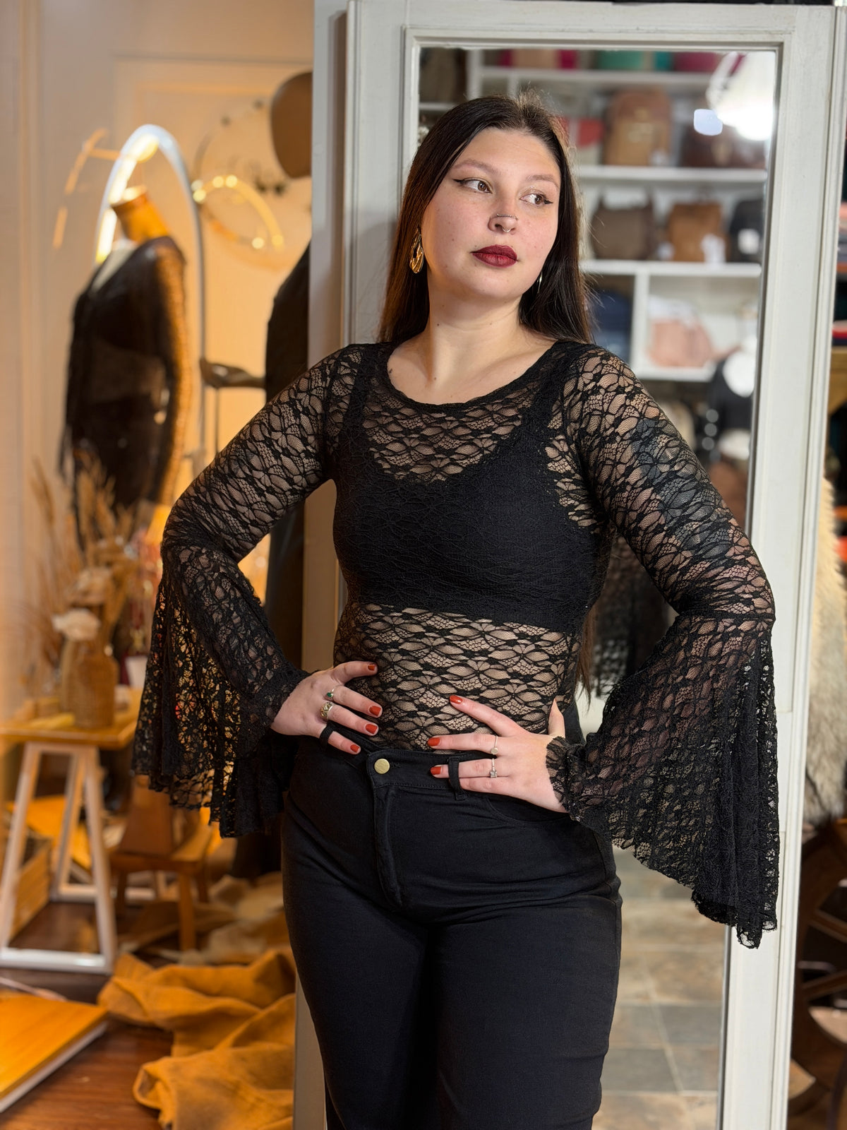 Body Cardi de Tul Manga Oxford