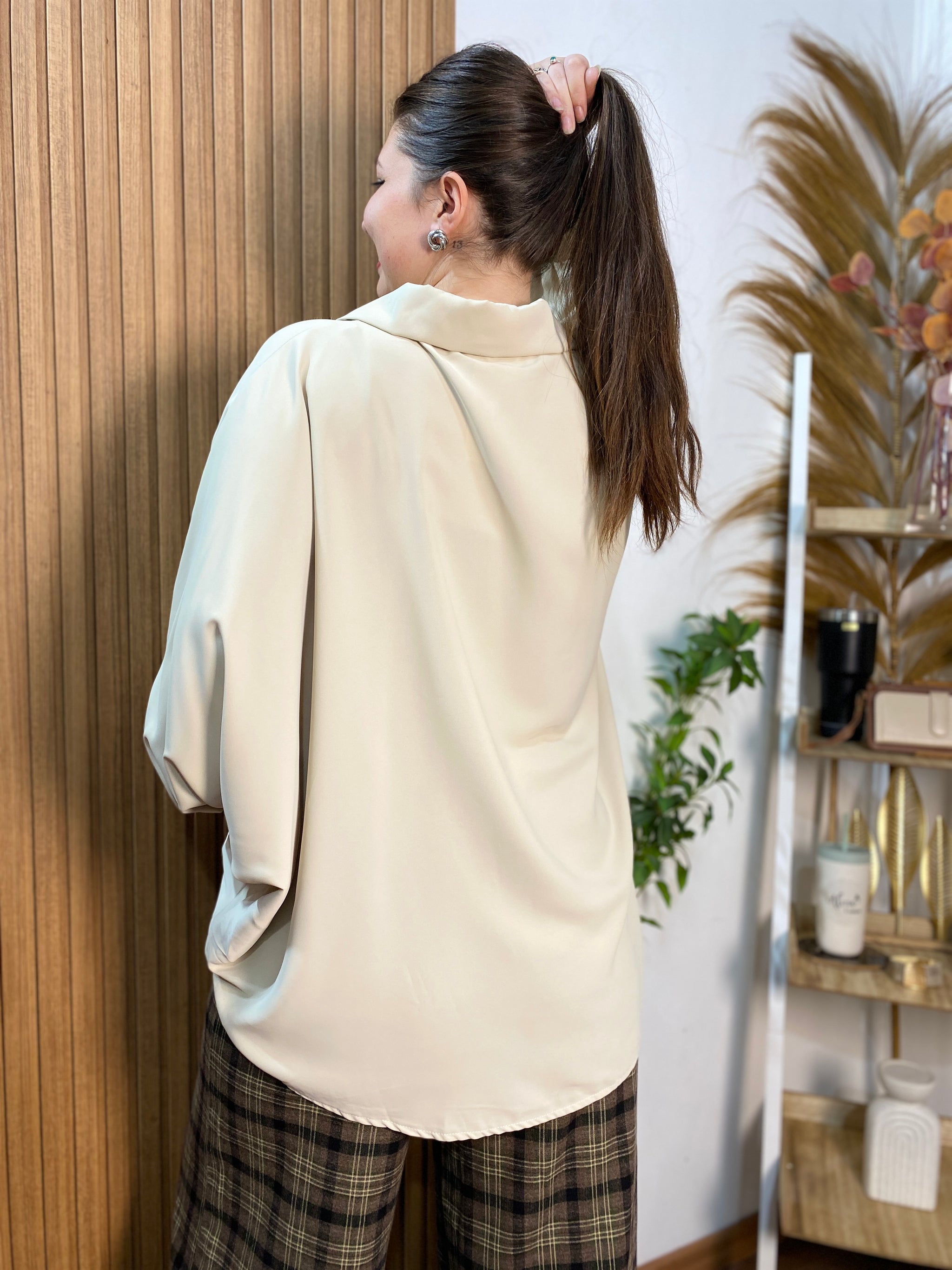Camisa Oversize Plus Size Rosario