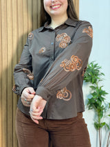 Camisa Bordada Brina