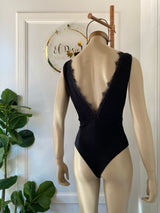 Body Escote V Encaje Matilde