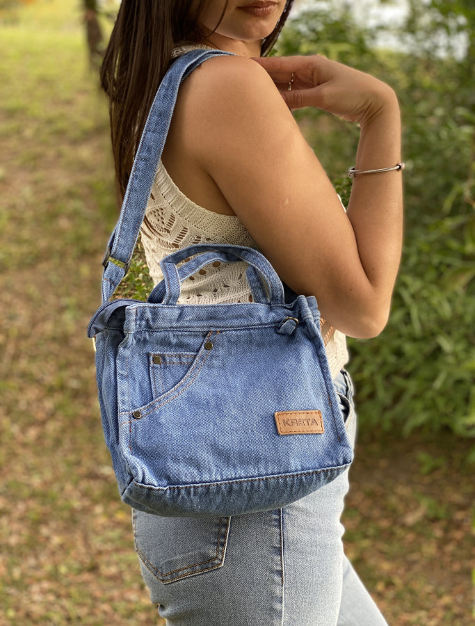 Morral en Denim Índigo Urbano