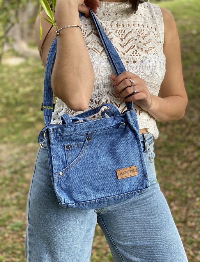 Morral en Denim Índigo Urbano