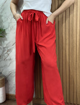 Pantalón Palazzo Natalia en Fibrana Ligera
