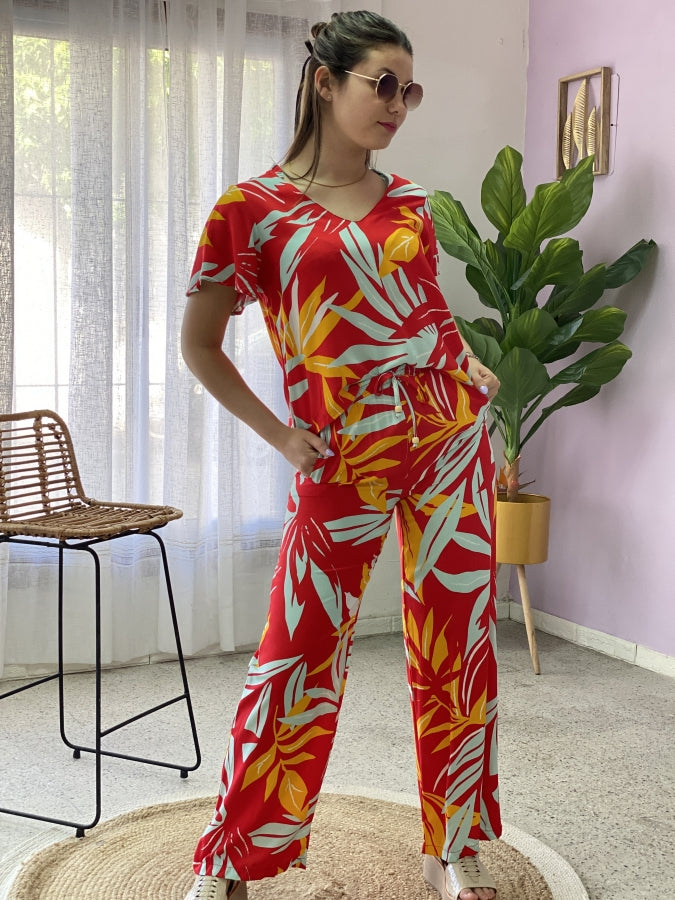 Pantalón Palazzo Brook Estampado