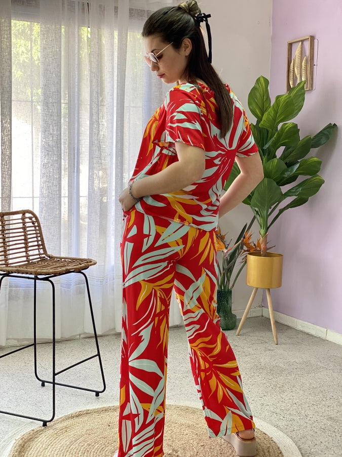 Pantalón Palazzo Brook Estampado