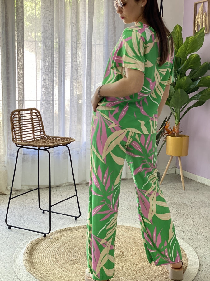 Pantalón Palazzo Brook Estampado