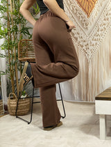 Pantalón Recto Elsa en Algodón Natural