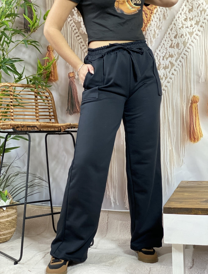 Pantalón Recto Elsa en Algodón Natural