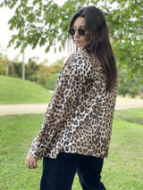 Sobrecamisa de Gabardina Agatha Animal Print