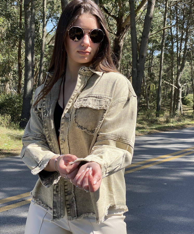 Sobrecamisa en Denim Lovegood