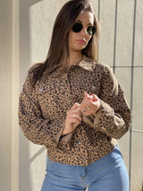 Sobrecamisa Roma Animal Print Leopardo