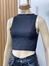 Top Jessica en Lurex con Brillo Sofisticado
