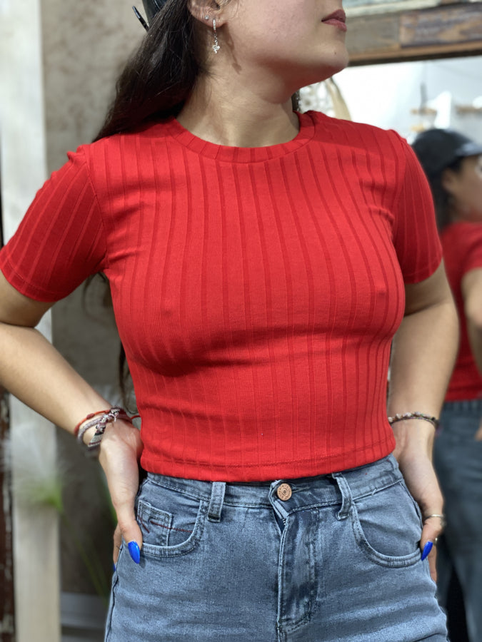 Top Sienna en Morley Canalé con Ajuste Soft