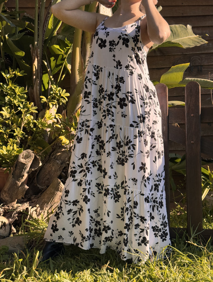 Maxi Vestido en Crepé Ainara