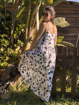 Maxi Vestido en Crepé Ainara