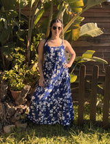 Maxi Vestido en Crepé Ainara