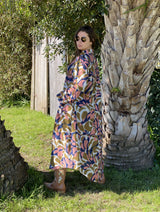 Vestido Camisero Cobalto Ludovica