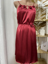 Vestido en Satén Manuela