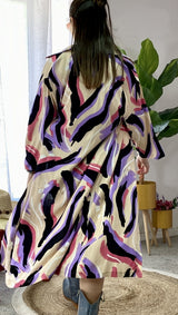 Vestido en Lino Sashi