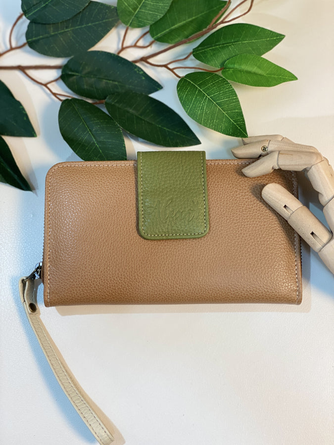 Billetera California de Cuero Genuino