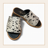 Sandalia Milan en Cuero Genuino con Plantilla Acolchada