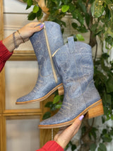 Bota Tejana Denim