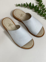 Sandalia Milan en Cuero Genuino con Plantilla Acolchada