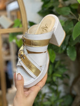 Sandalia Penelope en Cuero Graneado