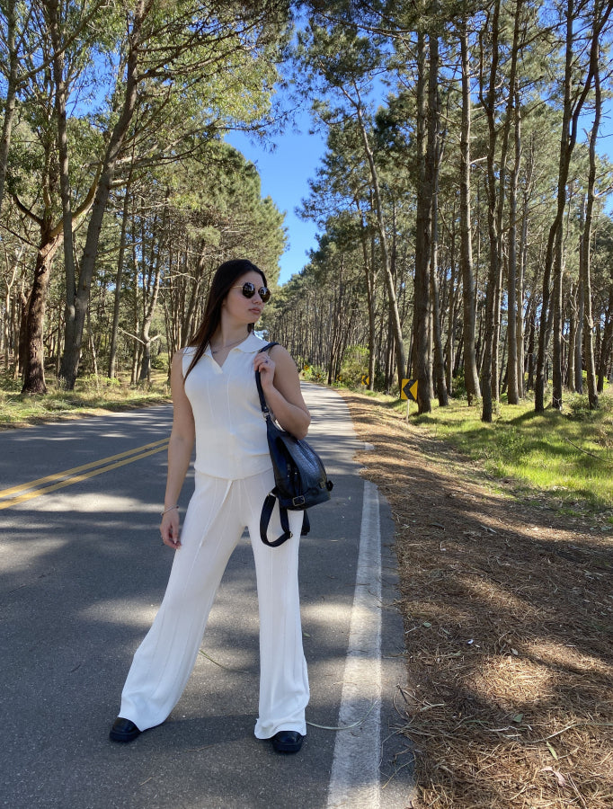 Conjunto Tiziana Hilo Blanco